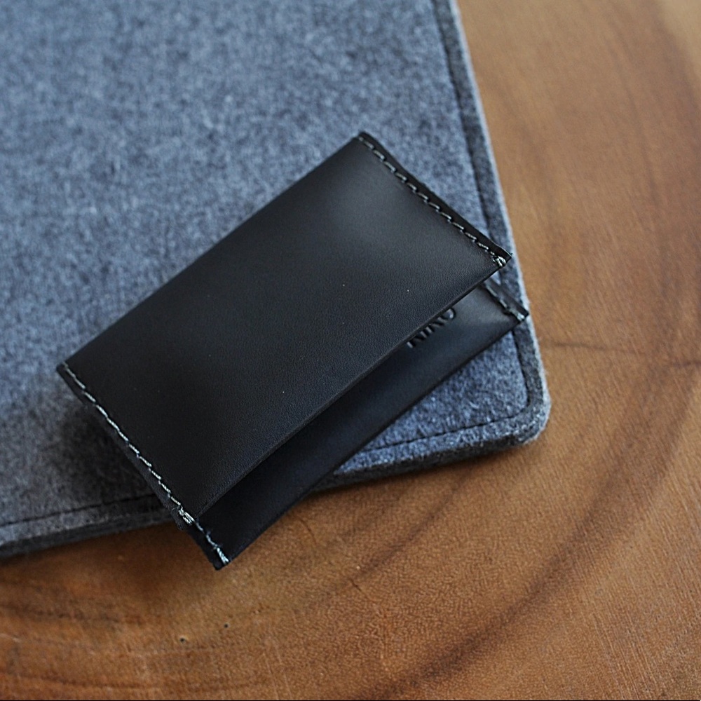NEW Kiko Leather Two Fold Card Case
